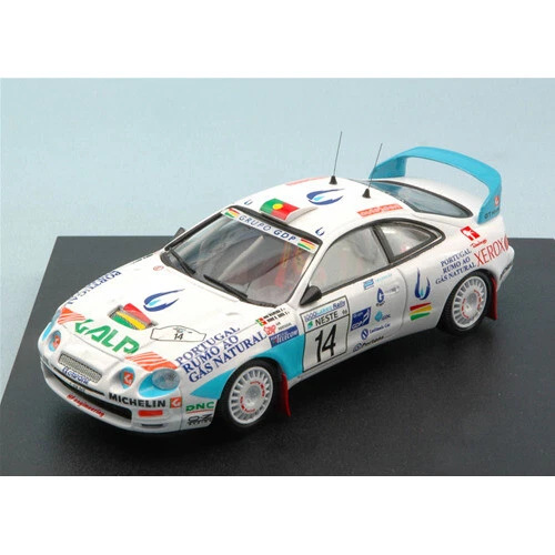 Modellini statici di auto da corsa Rally scala 1:43 per Toyota