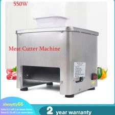 550W 5 mm Blade Space Meat Cutting Machine Commercial Electric Meat Cutter