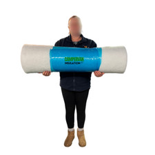 CAMPER VAN INSULATION 25MM THICK LIGHT WEIGHT DACRON POLYESTER LOFT, 10M² ROLL