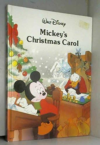 Mickeys Christmas Carol - Hardcover By Walt Disney Productions - GOOD