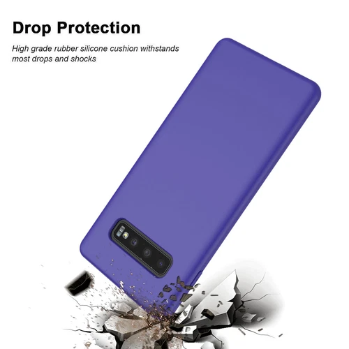 For Samsung Galaxy S10e / S10/ S10+/Plus/S9 Shockproof Silicone Case Phone Cover - Picture 10 of 52