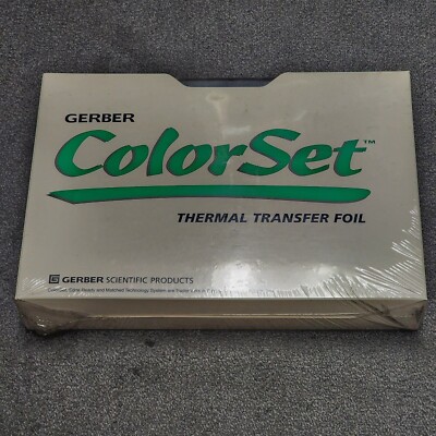 Gerber/Duracoat Color Set Foil CSS-15 Yellow P67703A