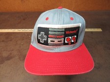 Vintage Nintendo controller game console snapback hat trucker