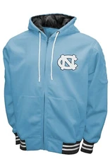 University Of North Carolina Franchise Club Grind Hooded Jacket - Blue