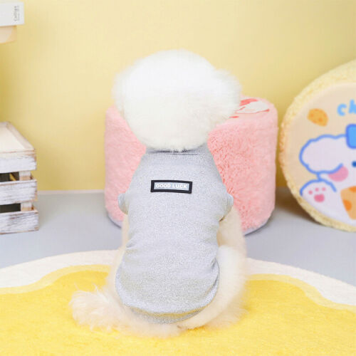 Pet Lovely T Shirt Dog Clothes Apparel Vest Costumes Puppy Cat Sleeveless Shi и - Picture 16 of 16