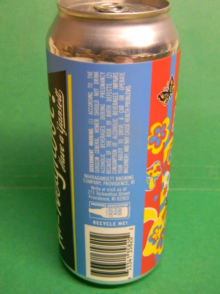 NEW 2024 NARRAGANSETT MUSIK EXPRESS BEER CAN Grelly USA
