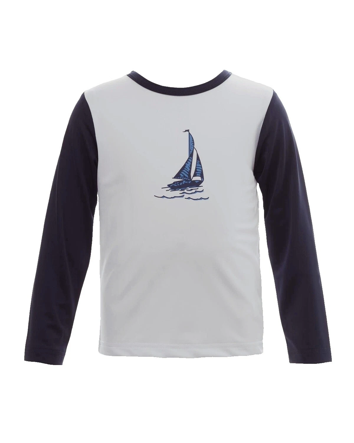 Traje de baño de poliéster blanco para niños