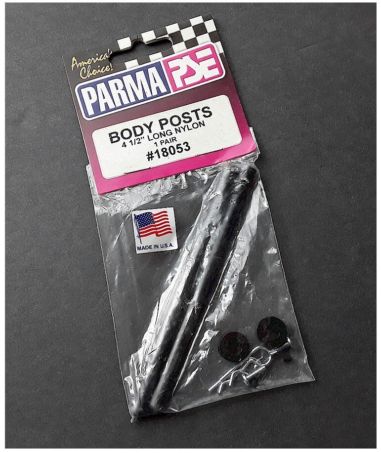 Vintage RC Pan Car Parma 18053 4 1/2 Inch Long Body Mount Posts Bolink etc. NIB