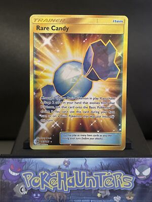 Pokemon Card Rare Candy 165/145 Guardians Rising Gold Secret Rare Holo LP |  eBay UK
