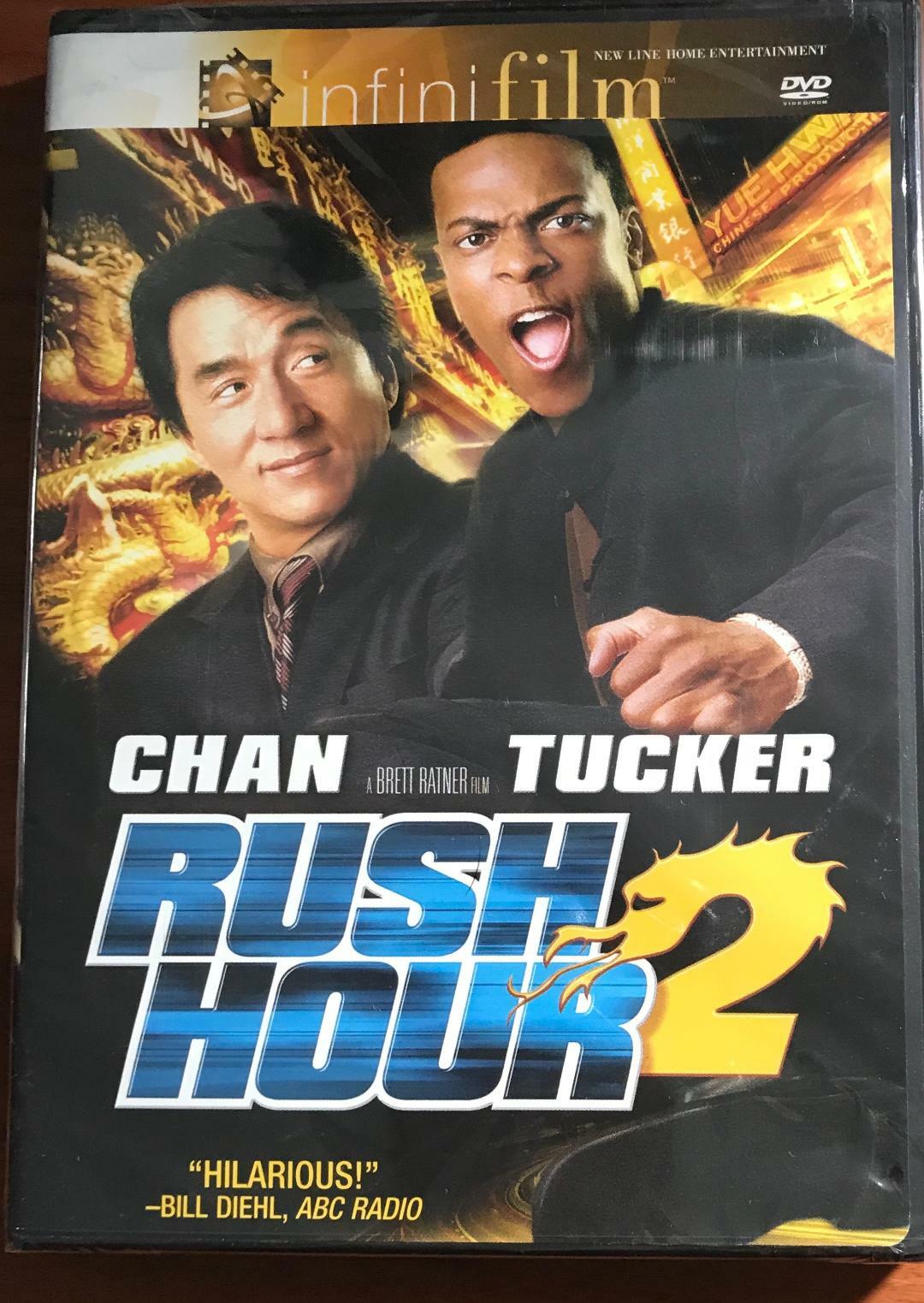 RUSH HOUR 2 & 3 : Jackie Chan , Chris Tucker BRAND NEW DVDs Free Ship ...