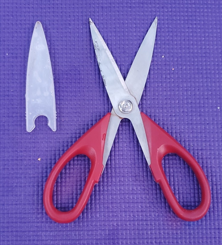 KitchenAid UTILITY SHEARS Premium STAINLESS All Purposes Sure-Grip Scissor READ - Picture 3 of 3