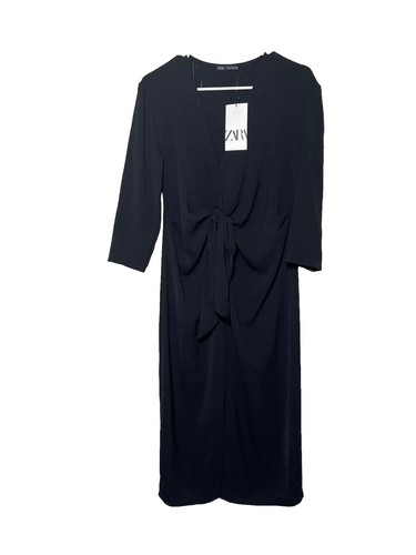 LANE BRYANT little black dress size 14/16 casual knee length 3/4 sleeves  P14 | eBay