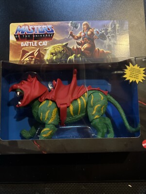 Masters of the Universe Battle Cat Fighting Tiger Mattel Nice! Sealed! Retro!  