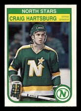 Craig Hartsburg 1982-83 O-Pee-Chee #167 Minnesota North Stars Ex-Mt
