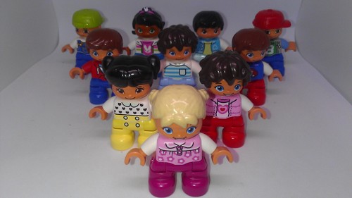 10X LEGO Duplo Kids Children Figures Boy Girl Toddler