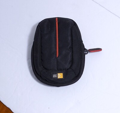 Case Logic Camera Or GoPro Case Black Zipper With Belt Loop 5'' X 3.5''