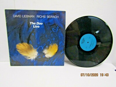 1-LP-DAVID LIEBMAN-RICHIE BEIRACH-THE DUO LIVE-ADVANCE MUSIC-86101-GERMANY 