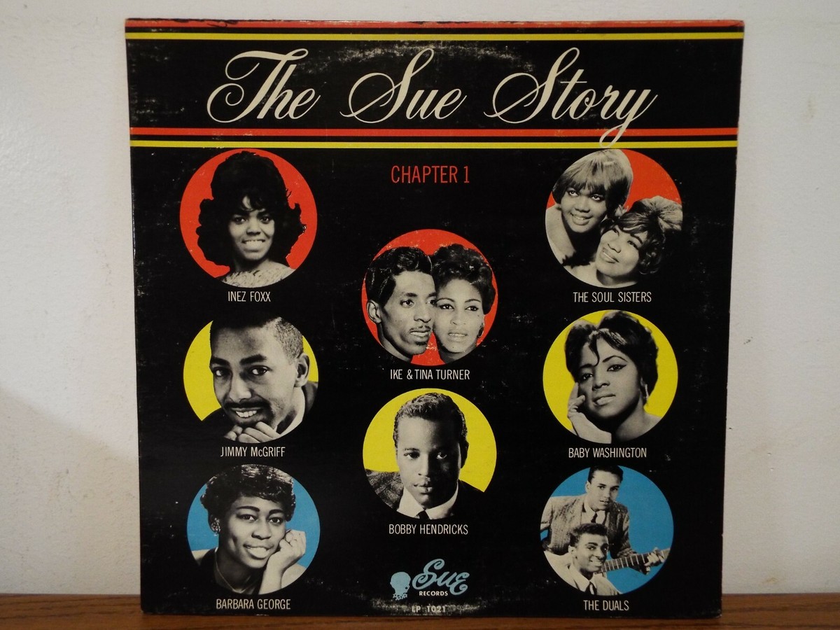 THE SUE STORY IKE & TINA TURNER JIMMY MCGRIFF CHAPTER 1 SOUL LP 