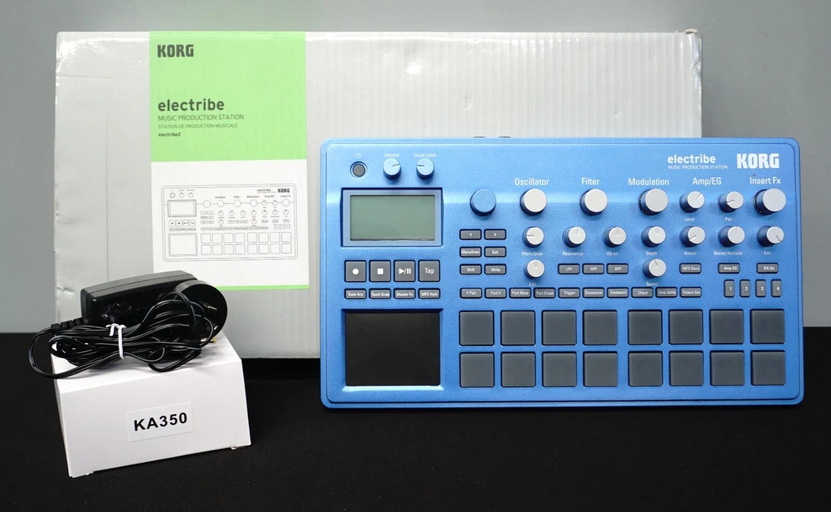 Korg Electribe 2 Blue Music Production Station Synthesiser & Sequencer w/ Box