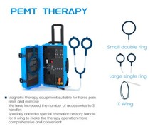 PEMF Loop Equine Pain Relief PEMT Physio Magneto Therapy Rehabilitation Machine