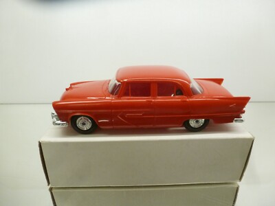 JOHAN MODELS P-2056C 1956 PLYMOUTH BELVEDERE 4dr - RED 1:25 - GOOD IN BOX