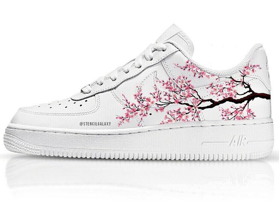 pink cherry blossom air force 1