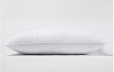 NWT QUINCE PREMIUM DOWN STANDARD PILLOW COTTON DUCK DOWN SOFT RETAIL 79.90