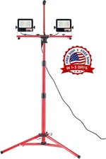 Luz De Trabajo LED Potente De 5000lm Resistente Al Agua Con Soporte Tripode