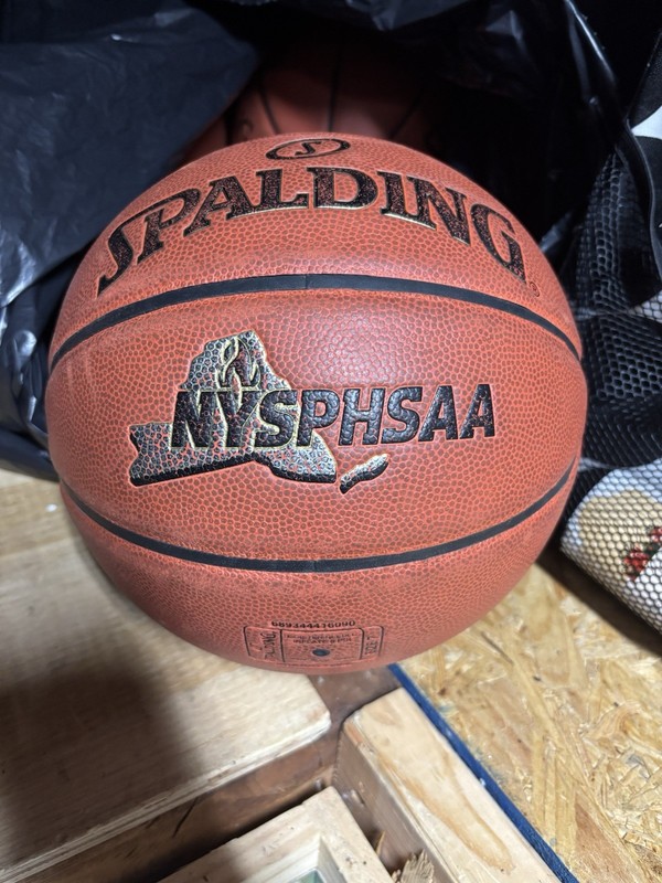 Spalding Legacy TF 1000 Rare Use NFHS Basketball 29.5 Size 7 Mens NYSPHSAA