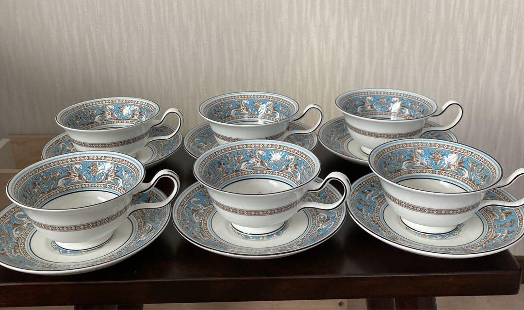291 黒壺15.5cmバタープレート Florentine turquoise 291 黒壺15.5cmバタープレート Florentine turquoise