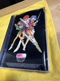 Magic Knight Rayearth Sega Saturn Complete Case and Manual CIB Amazing Condition