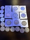 Roll of 20 90% Silver 1964 Kennedy Walker Franklin  Half Dollars $10 Face Value