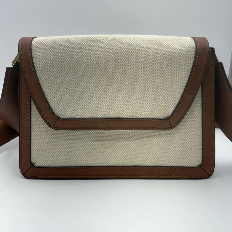 Bolso bandolera de lona Mango MNG Foto 2 de 4