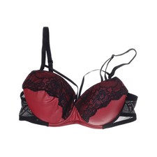 Mister Lady, BH, Größe: 80C, Rot/Schwarz #LTE