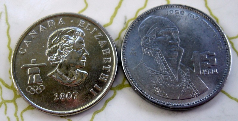 2COINS CANADA&MEXICO UNC 191