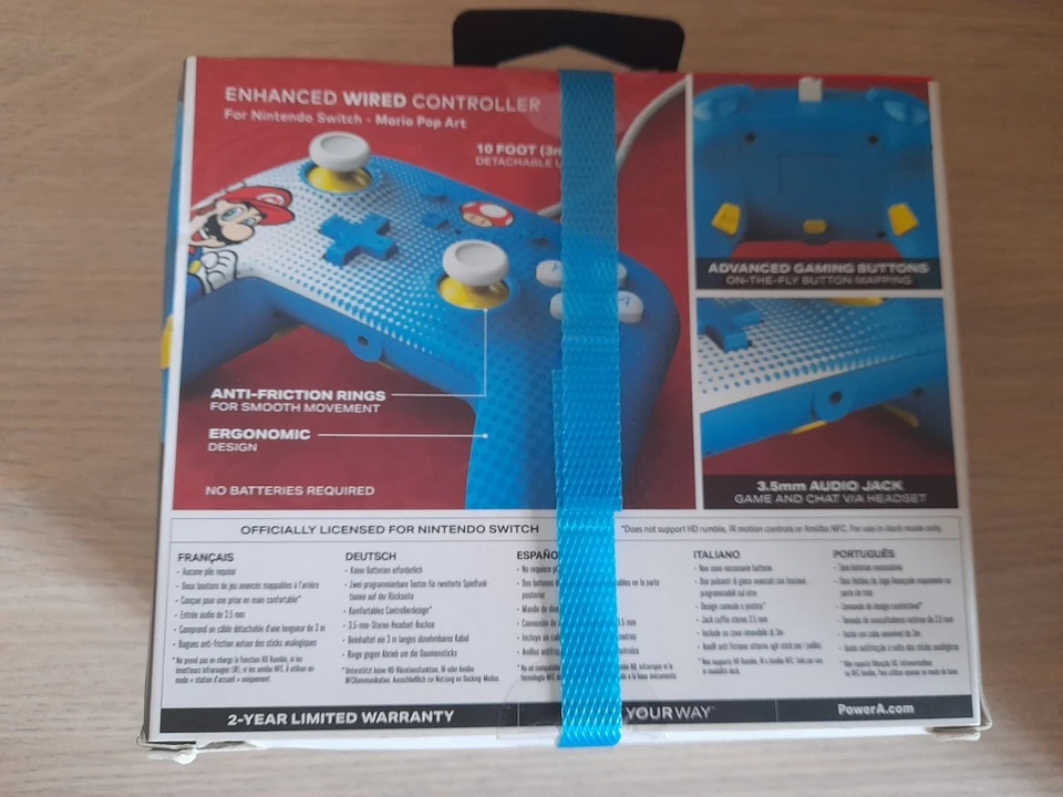 Manette Nintendo Switch - Mario - NEUVE - Photo 2/4