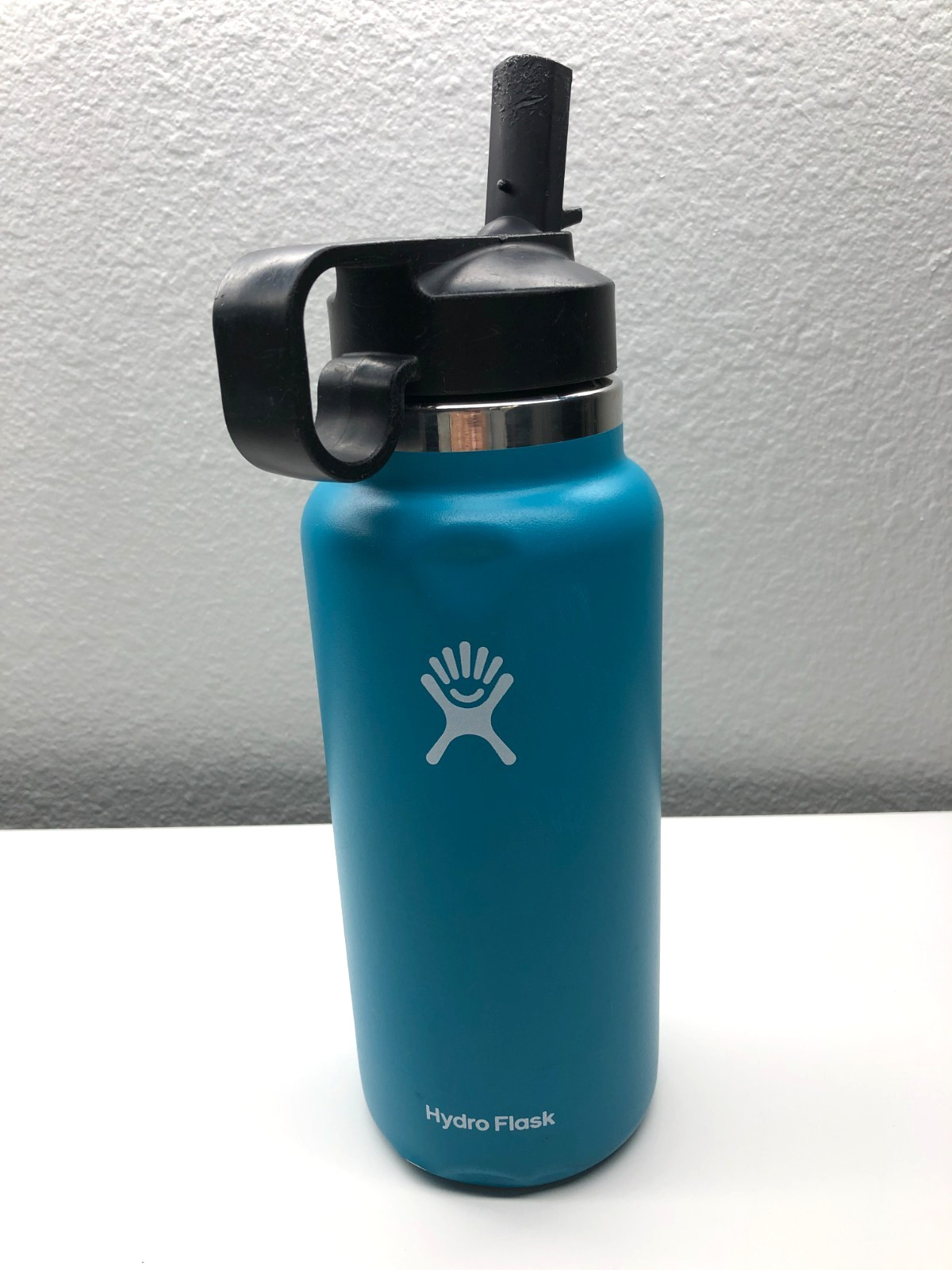 Hydro Flask 32oz Stainless Steel Water Bottle Teal Insulated Flip Top