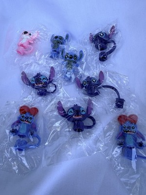 Disney Lilo And Stitch Straw  Topper  9 Pieces  New
