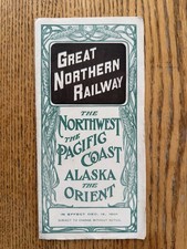 Great Northern Railway Northwest Pacific Coast Alaska Timetable December 15 1901
