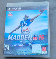EA Sports Madden NFL 16 Sony PlayStation 3 PS3 Online Play E-Everyone 2015