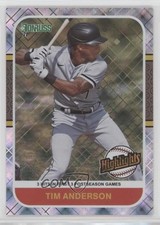 2021 Panini Donruss Highlights Diamond Tim Anderson #HI7 0nl0