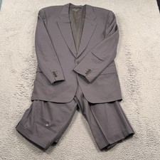 Canali Proposta Suit Mens 52 Made Italy Wool 2 Piece Jacket Pants Classic Formal