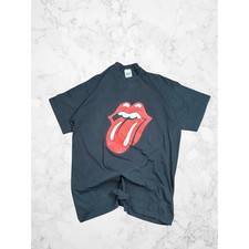 Vintage Rolling Stones Bridges to Babylon World Tour 1997 T-Shirt Anvil XL Black