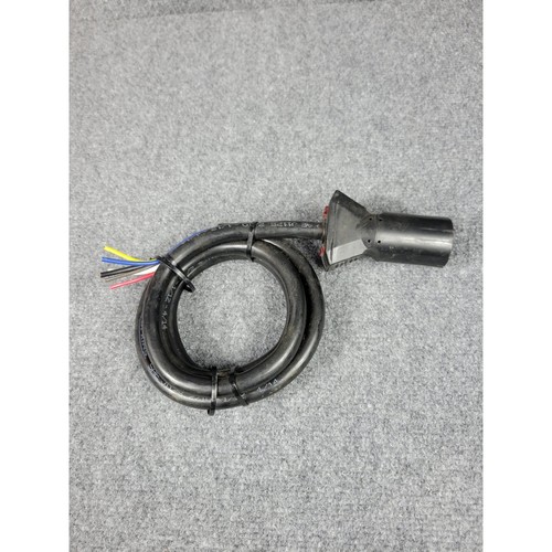 7 Way Blade Trailer Wiring Harness 7-Pin Molded  SAE J1128 2/10 1/12 4/14 Blackl