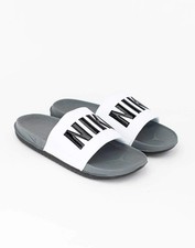 NEW Nike Offcourt Slides White Black Sandals BQ4639-001 MENS SIZING