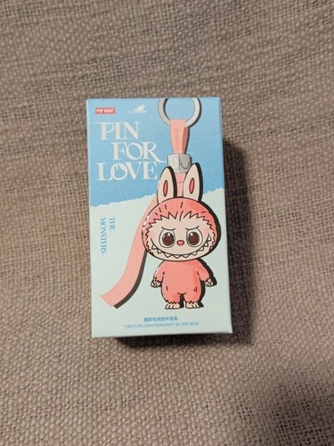 POP MART Labubu The Monsters Pin For Love Series Mini Vinyl Plush Doll Pendant ?