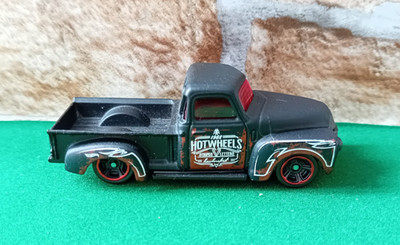 2014, Hot Wheels ´52 Chevy, Matt Schwarz, Dekor, lose, unbespielt