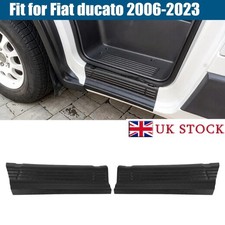 Door Sill Protector Guard Covers For Fiat Ducato Relay Boxer 2006-2023 Pair