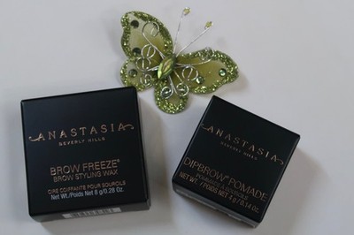 SET 2 Pc Anastasia Beverly Hills Dipbrow Pomade- Ebony & Brow Freeze Authentic