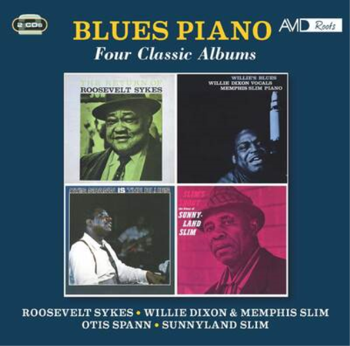 Various Artists Blues Piano: Four Classic Albums (CD) Album